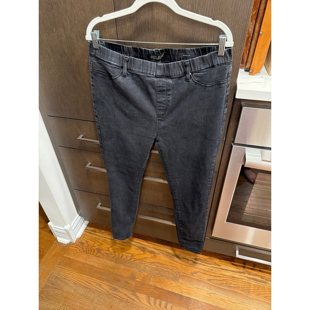 Judy blue black pull-on skinny fit jeans‎ size 15